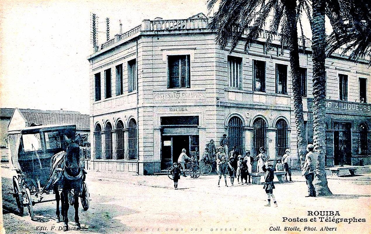 256- Rouiba - Postes et Telegraphes -1928.jpg